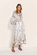Afbeelding in Gallery-weergave laden, Scarlett Poppies FLORA DANICA LONG DRESS Vanilla
