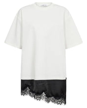 Afbeelding in Gallery-weergave laden, Haute L'Amitié Loose Mix Lingerie Tee HL10718 Off-White
