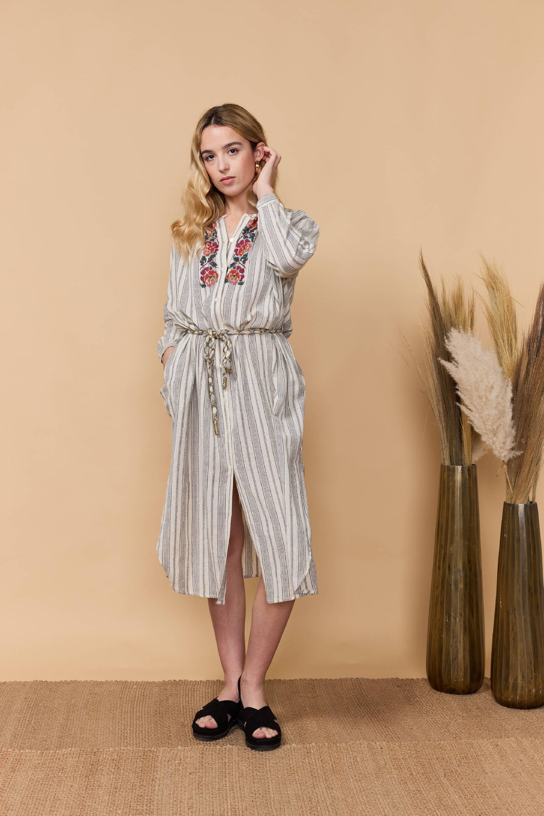 Louizon Sismik Dress Stripes