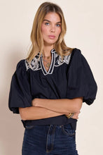 Afbeelding in Gallery-weergave laden, Scarlett Poppies SHEILA TOP Onyx Black
