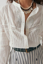 Afbeelding in Gallery-weergave laden, Maison Hotel Cecilia Coppola Lace Blouse Lisbon White 62064000
