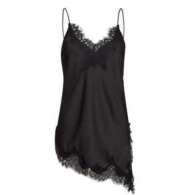 Haute L'Amitié  Naomi Asym Lingerie Top  HL10545 Black