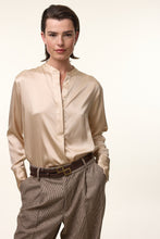 Afbeelding in Gallery-weergave laden, Femmes du Sud Demi Pied de Poule Pants Taupe 205 PT-0009
