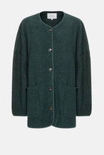 Afbeelding in Gallery-weergave laden, Âme Antwerp HANNAH GREEN WOOL OVERSIZED JACKET

