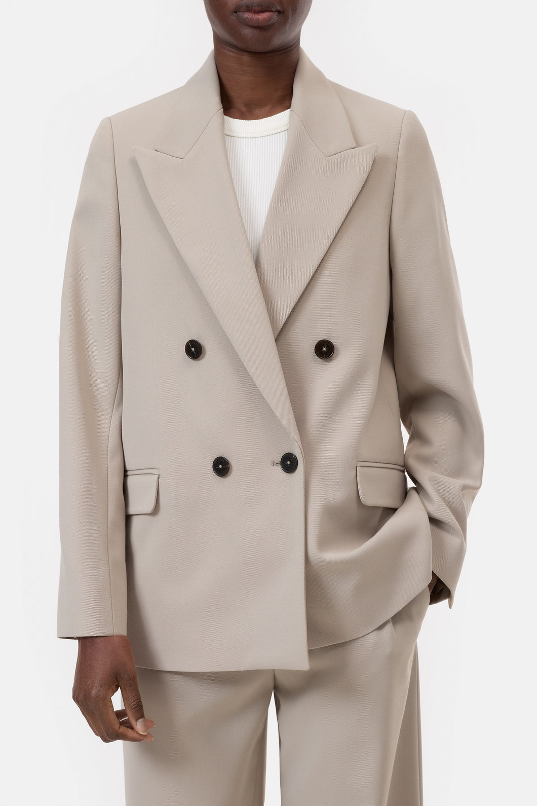 Closed Fitted doublebreasted  blazer C978884-55K-22 Silt Grey 198