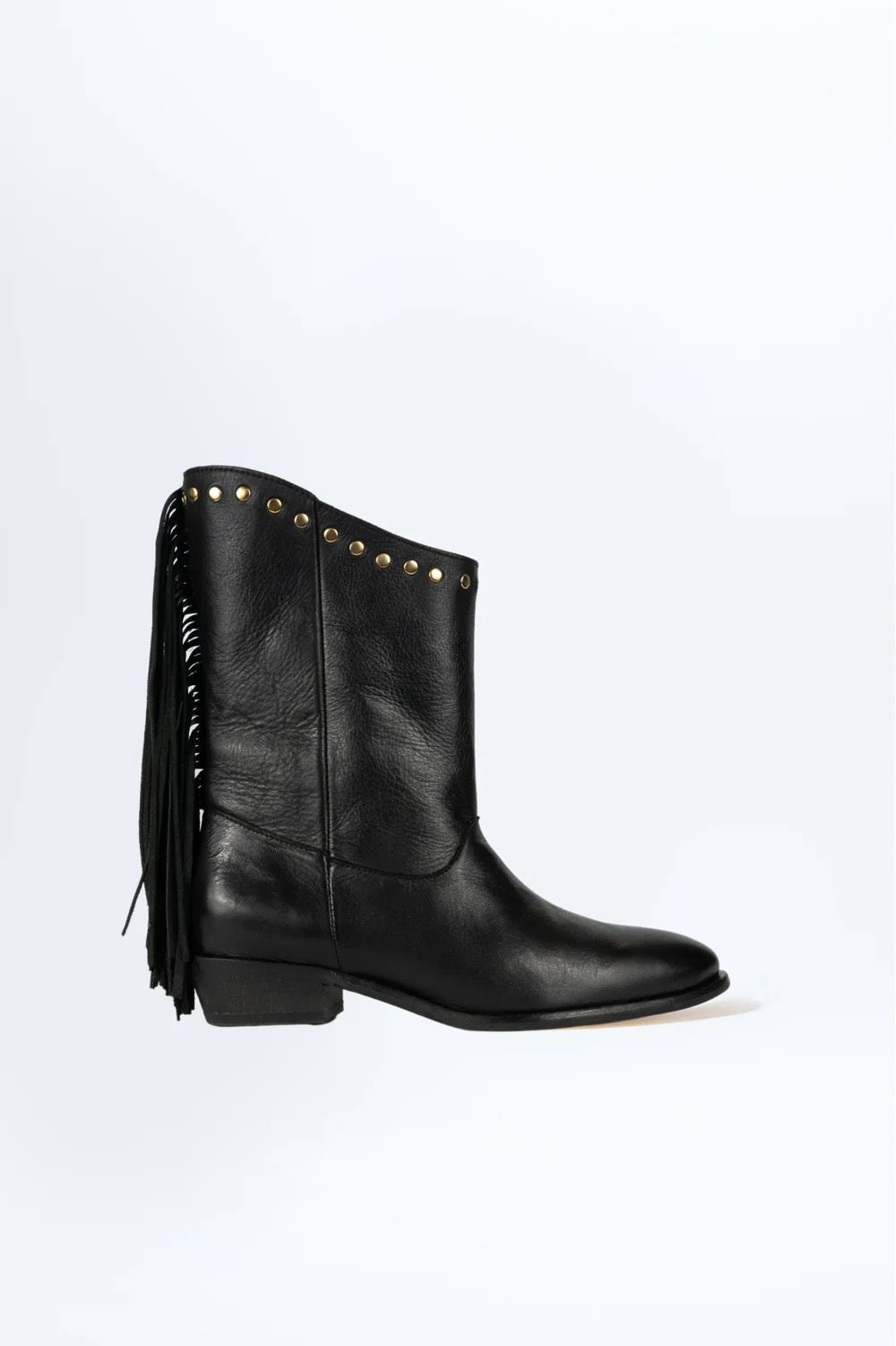 Posa Fringe Boot | Black