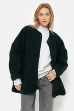 Afbeelding in Gallery-weergave laden, Âme Antwerp HANNAH GREEN WOOL OVERSIZED JACKET
