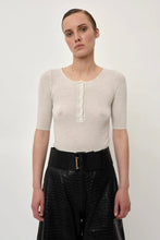 Afbeelding in Gallery-weergave laden, Herskind Agnes Knit Blouse Off White 002 5433825
