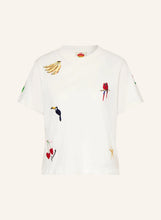 Afbeelding in Gallery-weergave laden, Farm Rio 356417 L0025 OFF-WHITE COOL DAY RELAXED T-SHIRT
