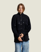 Afbeelding in Gallery-weergave laden, Alter Ego W804 HAYA SUEDE BLOUSE / Pinstripe

