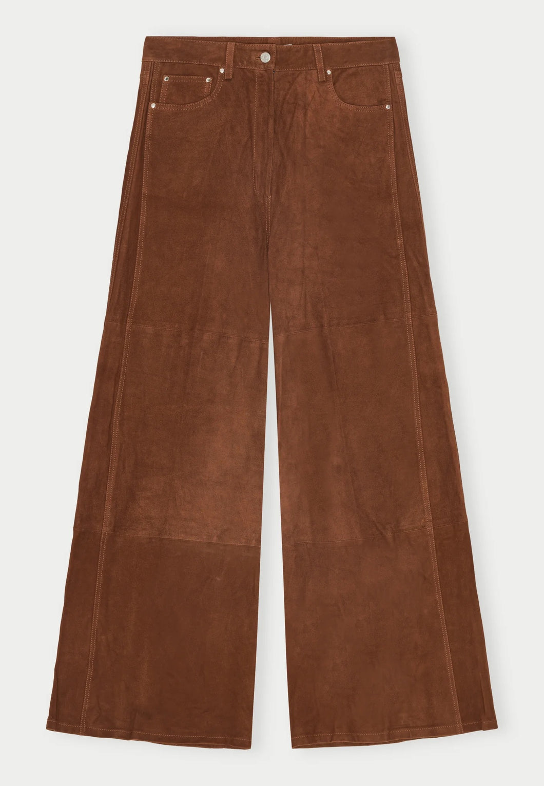 Herskind Katja Suede Mid Waist Pants