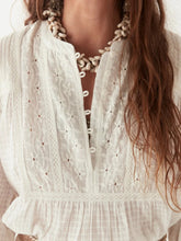 Afbeelding in Gallery-weergave laden, Maison Hotel LORD BYRON SABINE BLOUSE PEARL
