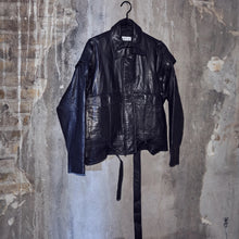 Afbeelding in Gallery-weergave laden, Haute L'Amitié Luba Leather Jacket HL10473 Black

