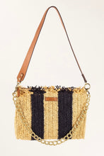 Afbeelding in Gallery-weergave laden, Sessùn Farawa ST Bag Whiblack Stripes 24202010
