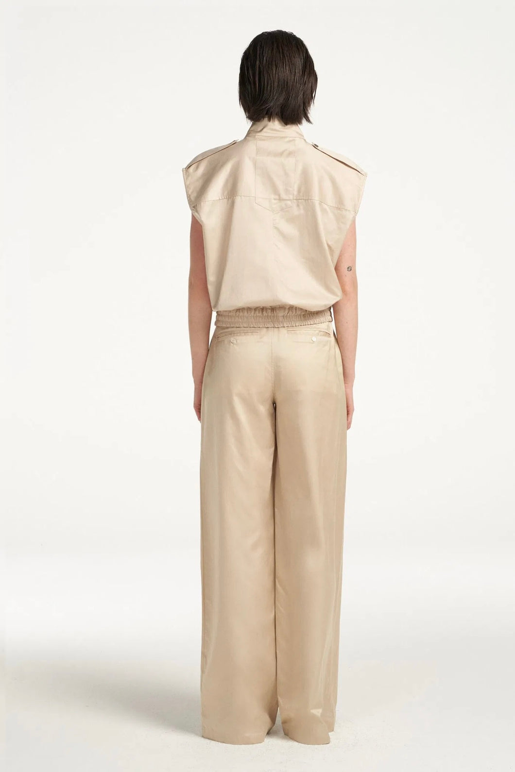Femmes Du Sud Amore Pants Beige PT-0021
