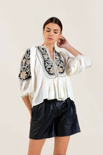 Afbeelding in Gallery-weergave laden, Scarlett Poppies Francine Blouse Simply White
