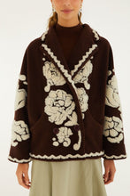 Afbeelding in Gallery-weergave laden, Farm Rio FLOWERS BROWN COAT 374549   26112

