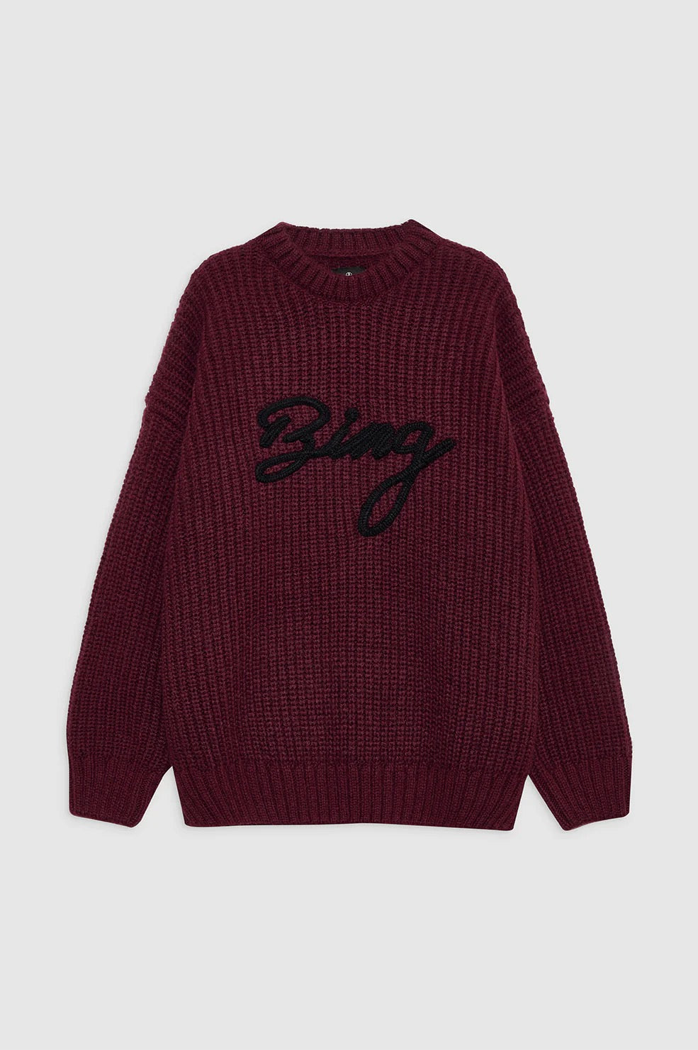 Anine Bing SYDNEY CREW SWEATER SIGNATURE A-09-10686-RED16