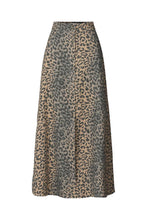 Afbeelding in Gallery-weergave laden, Rabens Saloner NATJA LEOPARD PRINT BUTTON SKIRT I LEOPARD
