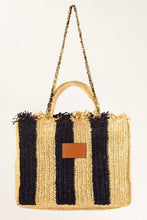 Afbeelding in Gallery-weergave laden, Sessùn Loutalou Bag Whiblack Stripes 24202001
