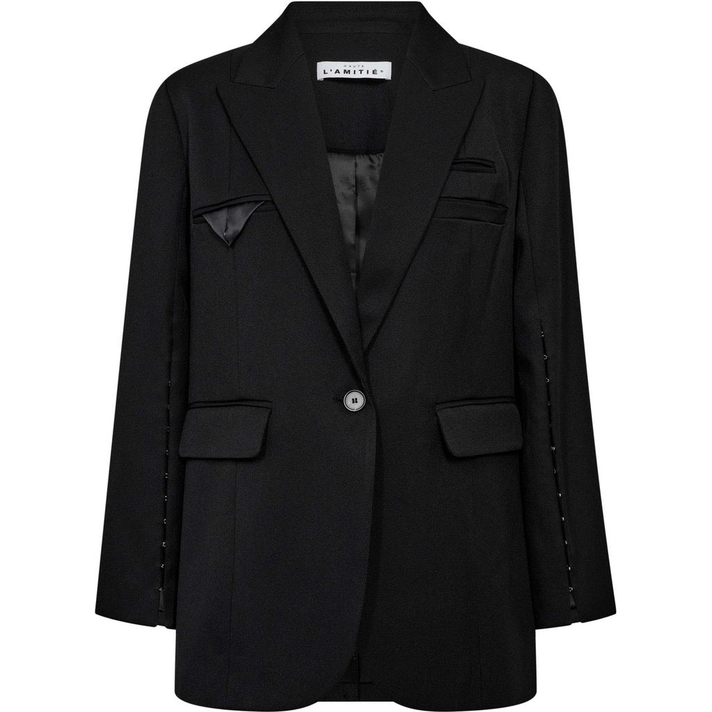 Haute L'Amitié Premiere Hook Blazer Black