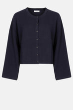 Afbeelding in Gallery-weergave laden, Âme Antwerp Kate Round Neck Cardigan Navy
