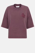 Afbeelding in Gallery-weergave laden, ÂME Antwerp Eloise-A Boxy T-Shirt | Vintage Plum
