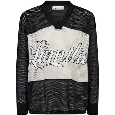 Haute L'Amitié Drift Mix Logo Blouse  HL10323