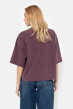 Afbeelding in Gallery-weergave laden, ÂME Antwerp Eloise-A Boxy T-Shirt | Vintage Plum
