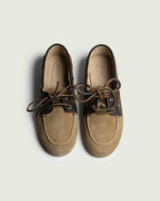 Afbeelding in Gallery-weergave laden, Posa Boat Loafer Brushed - Suede/ Leather | PW257 	Coffee/ Caramelo	2023
