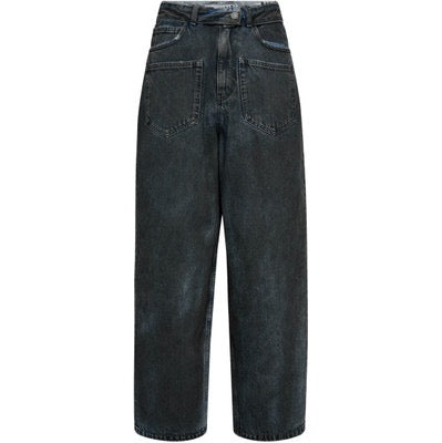 Haute L'Amitié Flip Waist Pocket Jeans Black HL10228