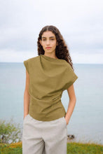 Afbeelding in Gallery-weergave laden, RABENS SALONER Jinda Pale Khaki W26104101

