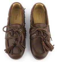 Afbeelding in Gallery-weergave laden, Posa Boat Loafer Native Tassel - Soft Leather | PW263 Brown	200
