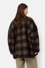 Afbeelding in Gallery-weergave laden, Âme Antwerp Hannah Checked Wooly Jacket Brown
