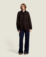 Afbeelding in Gallery-weergave laden, Alter Ego W846 GABBY SUEDE JACKET / Coffee/ dark brown
