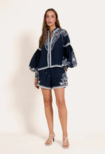 Afbeelding in Gallery-weergave laden, Scarlett Poppies SABRINA TOP Onyx Black / Vanilla
