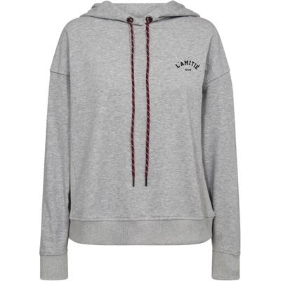 Haute L'Amitié Mini Curve Hoodie Sweat HL10245 Grey Melange