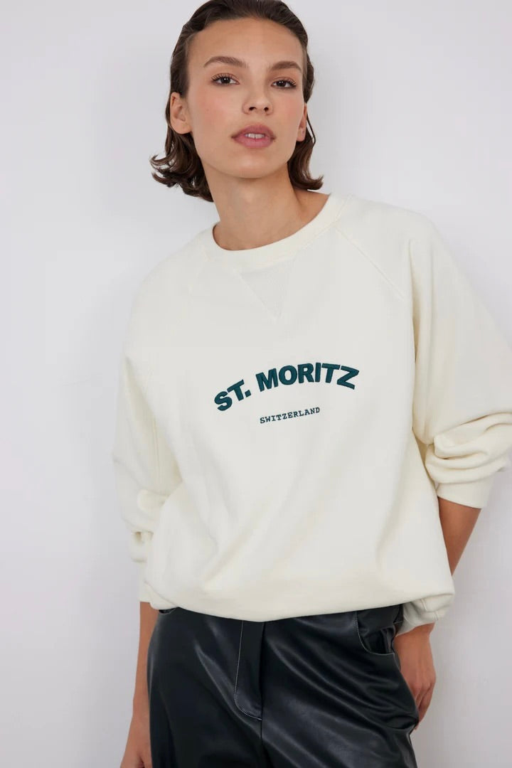 Bad Habits SWEATSHIRT MORITZ ECRU