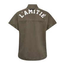 Afbeelding in Gallery-weergave laden, Haute L'Amitié Enigma NS Logo Shirt HL10673
