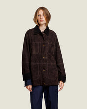 Afbeelding in Gallery-weergave laden, Alter Ego W846 GABBY SUEDE JACKET / Coffee/ dark brown
