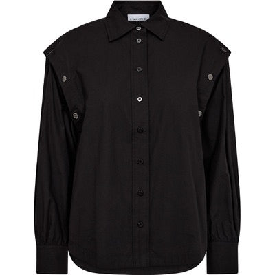 Haute L'Amitié BUTTON SLEEVE SHIRT  HL10399- MORE COLOR OPTIONS