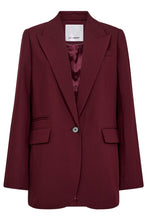 Afbeelding in Gallery-weergave laden, Co&#39;couture KyleCC Single Oversize Blazer Burgundy 186 30297
