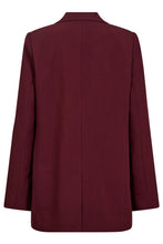 Afbeelding in Gallery-weergave laden, Co&#39;couture KyleCC Single Oversize Blazer Burgundy 186 30297
