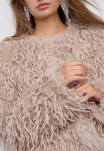 Afbeelding in Gallery-weergave laden, Co'couture 500603 FeliceCC Feather Jacket 20014 Mink
