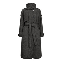 Afbeelding in Gallery-weergave laden, Co'couture 500121 TillaCC Long Coat 65001 Black
