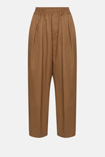 Afbeelding in Gallery-weergave laden, Âme Antwerp Kick Linen Pleated Pants | Camel
