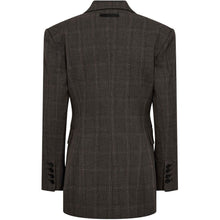 Afbeelding in Gallery-weergave laden, Haute L'Amitié HL10844 Waist Fit Check Blazer  Mocca
