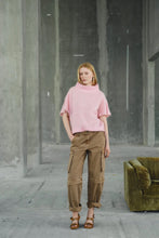 Afbeelding in Gallery-weergave laden, Rabens Saloner SUPERLIGHT KNIT TUNIC TOP - ASNA W26437309 Rose
