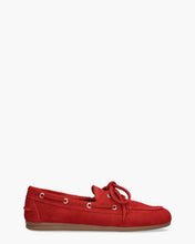 Afbeelding in Gallery-weergave laden, Posa Boat Loafer Red Suede
