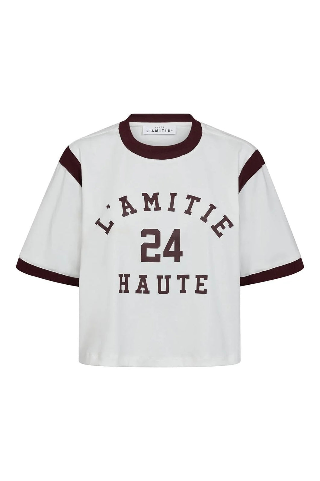 Haute L'Amitié Loose Team Tee  Pearl